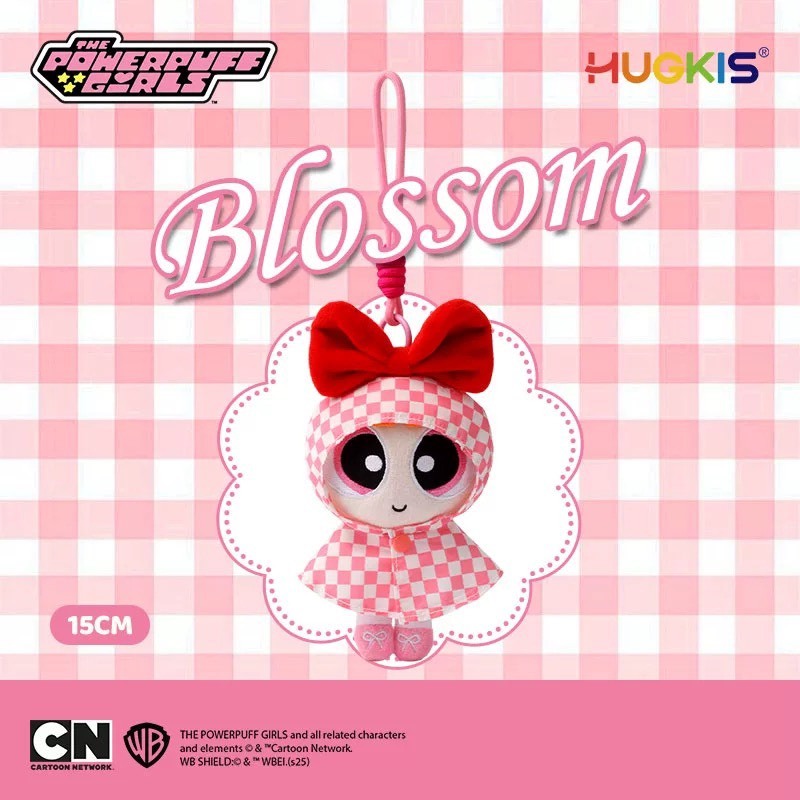 iSNEAKERS｜飛天小女警 格紋雨衣系列 花花 泡泡 毛毛 吊飾 娃娃