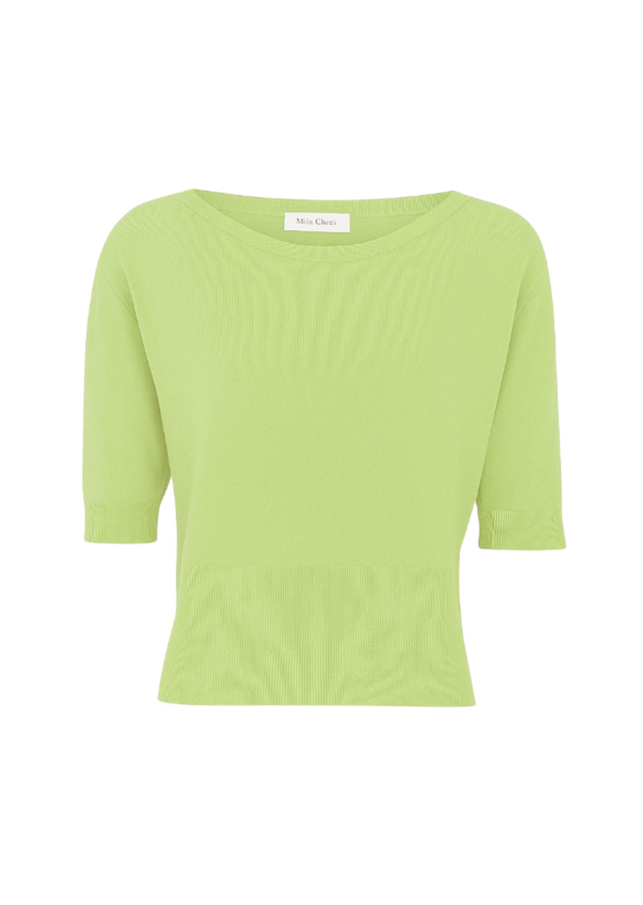 Manila Grace  短袖上衣(黃綠)