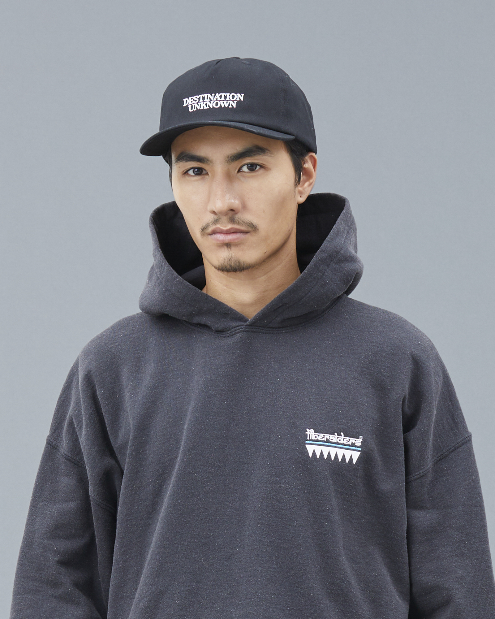 LIBERAIDERS DESTINATION UNKNOWN CAP 719022501 BLACK