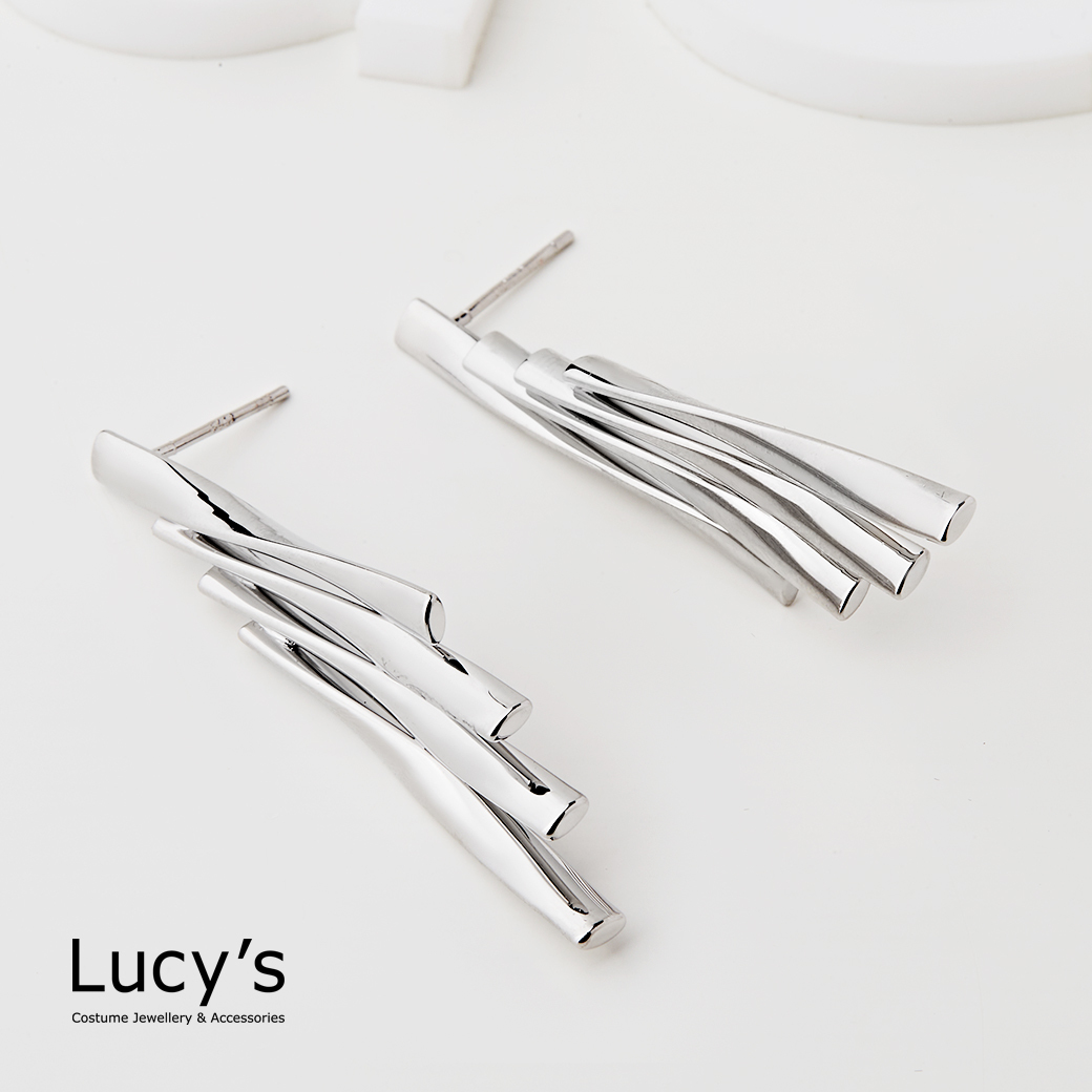 銀翼 耳環 (122490)