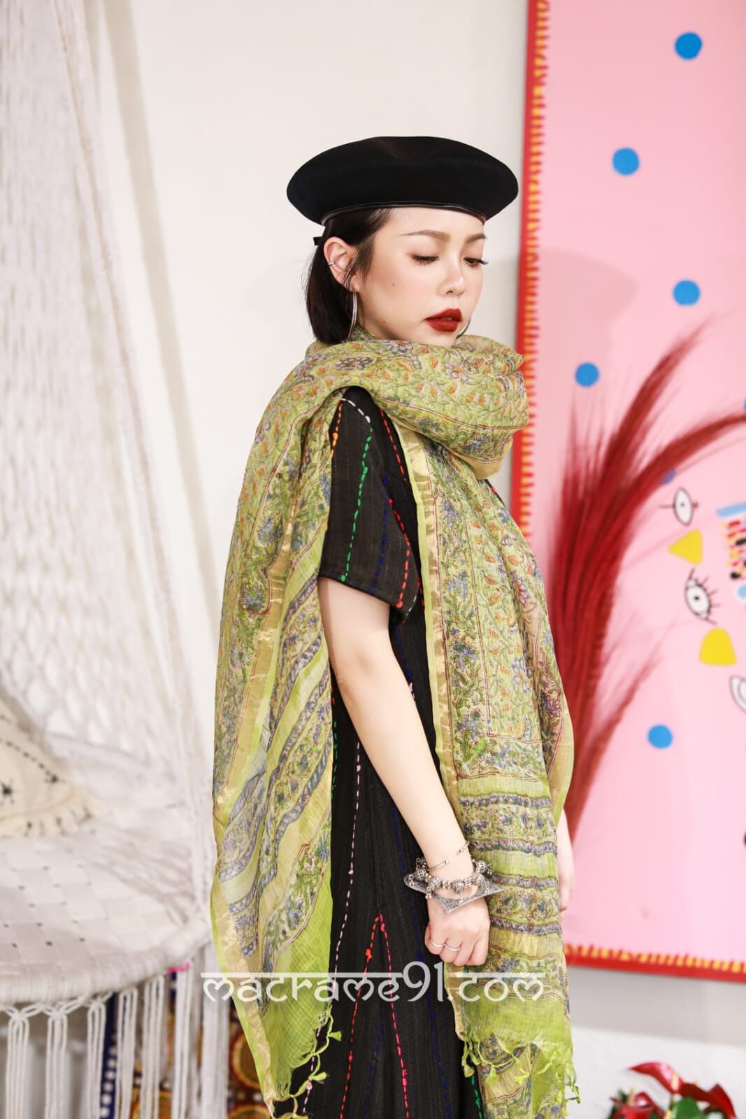 Macrame 圍巾 - 0009 (0428)