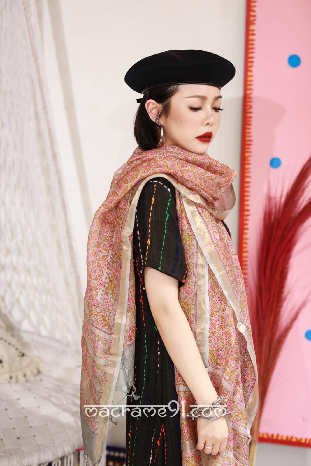 Macrame 圍巾 - 0008 (0428)