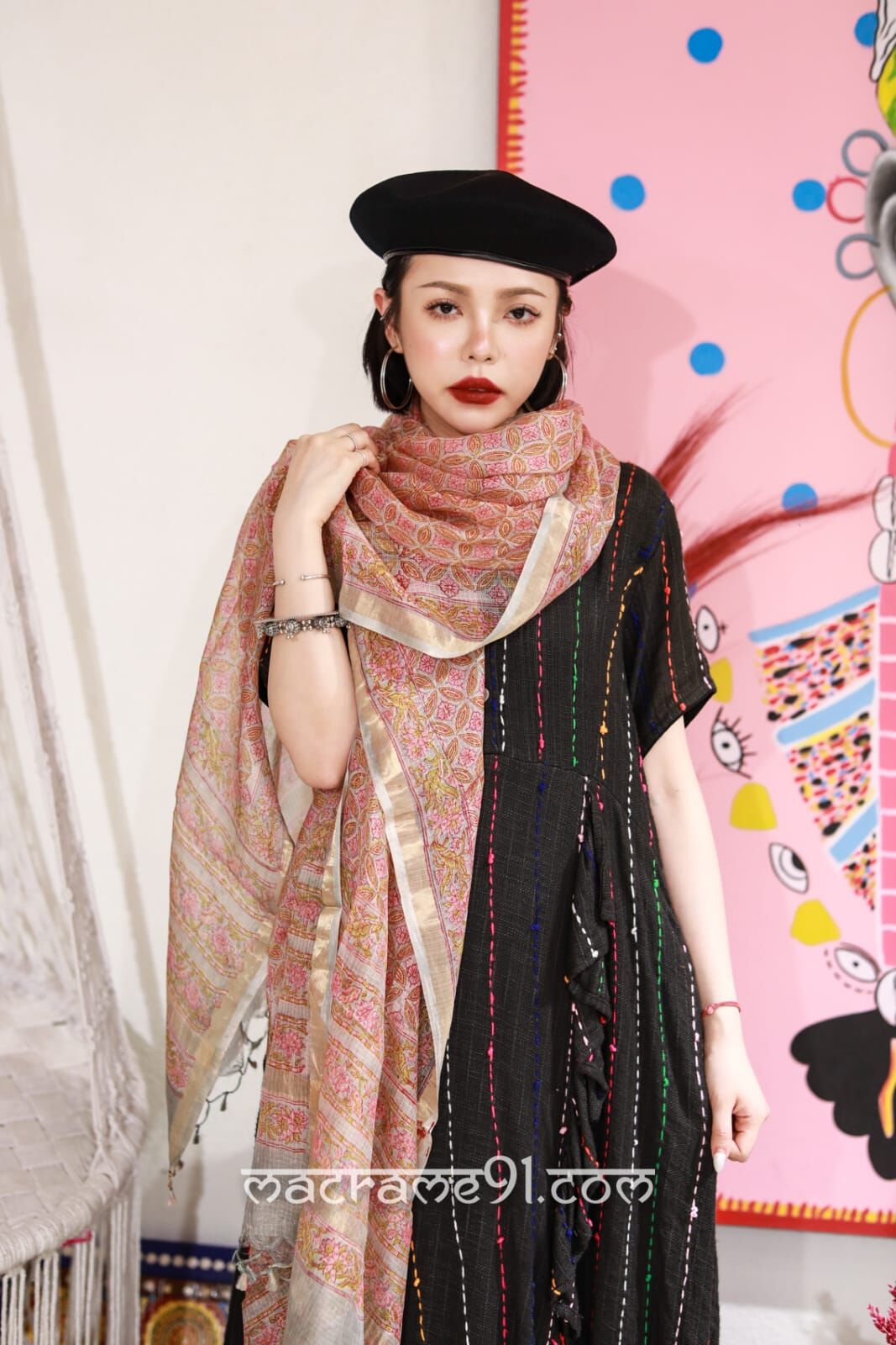 Macrame 圍巾 - 0008 (0428)