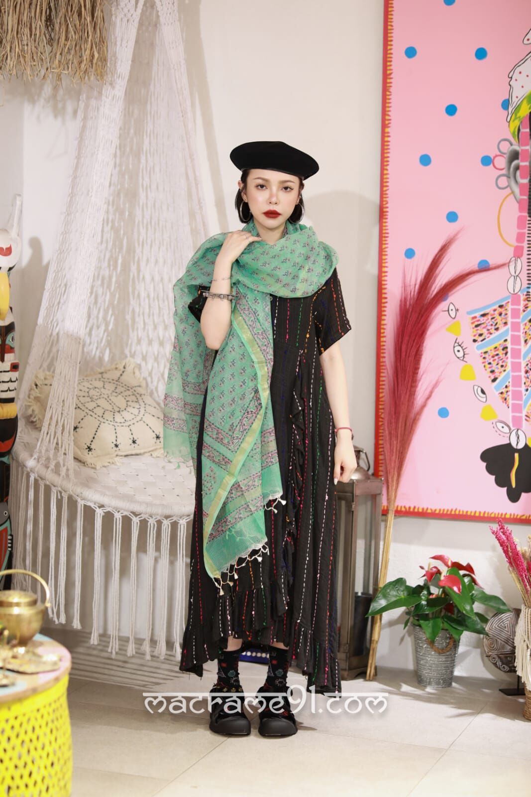 Macrame 圍巾 - 0002 (0428)