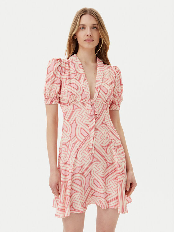 【Silvian Heach】甜美幾何洋裝