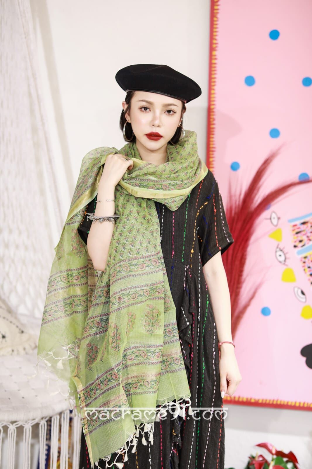 Macrame 圍巾 - 0003 (0428)