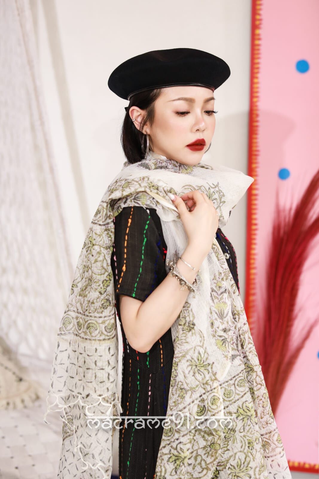 Macrame 圍巾 - 0005 (0428)