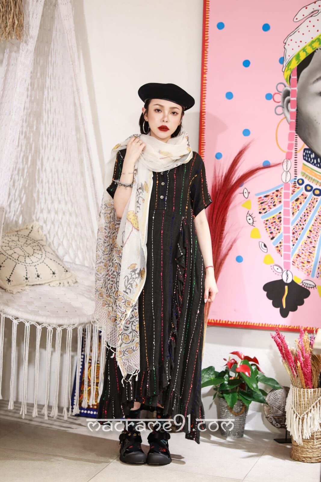 Macrame 圍巾 - 0006 (0428)