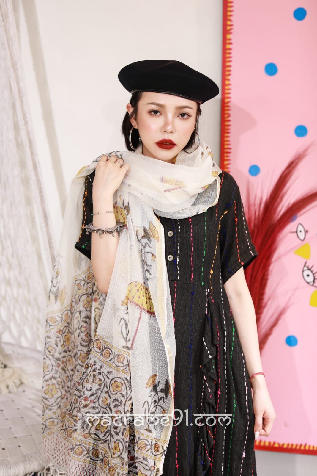 Macrame 圍巾 - 0006 (0428)