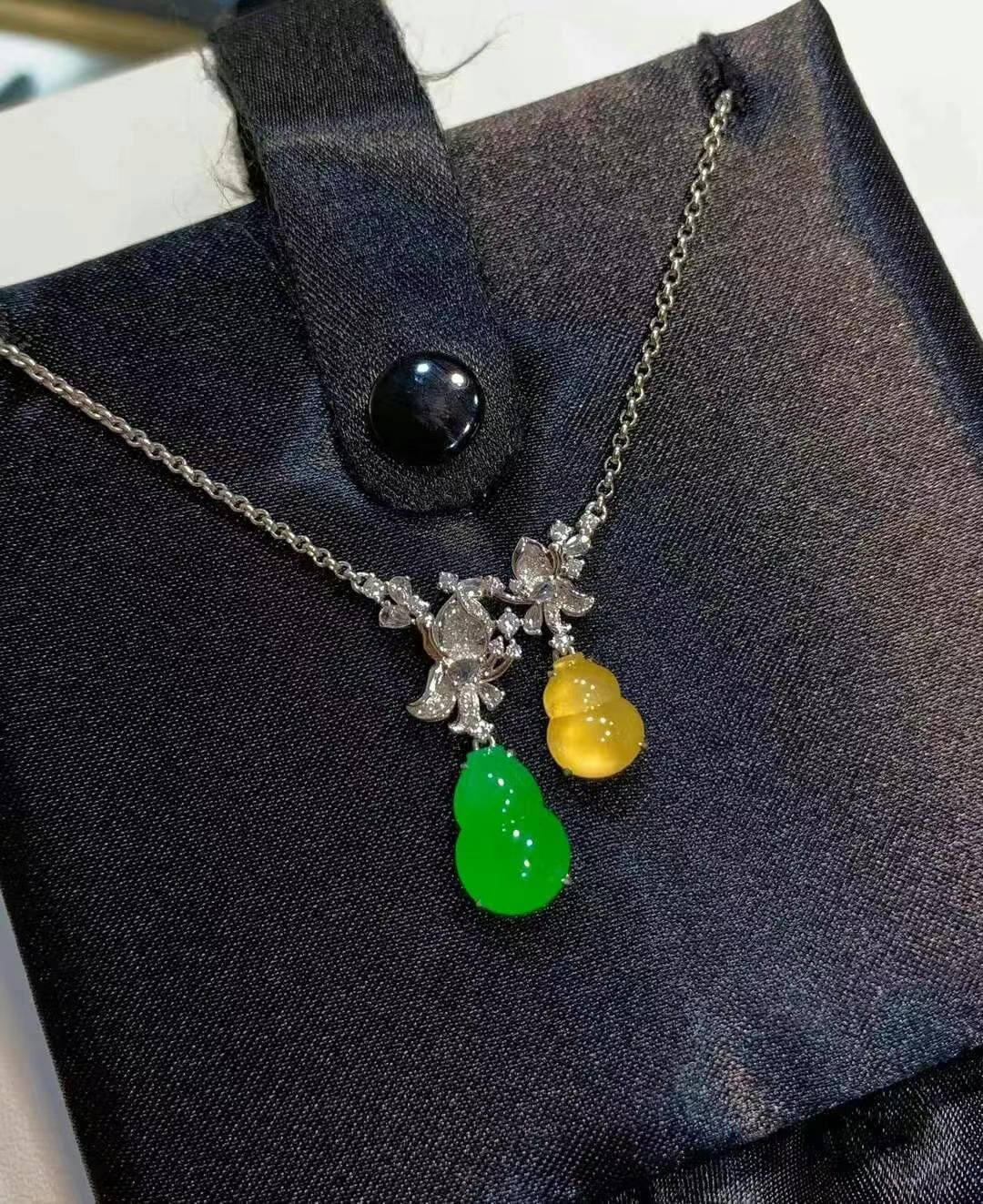 519367 翡翠葫蘆項鏈