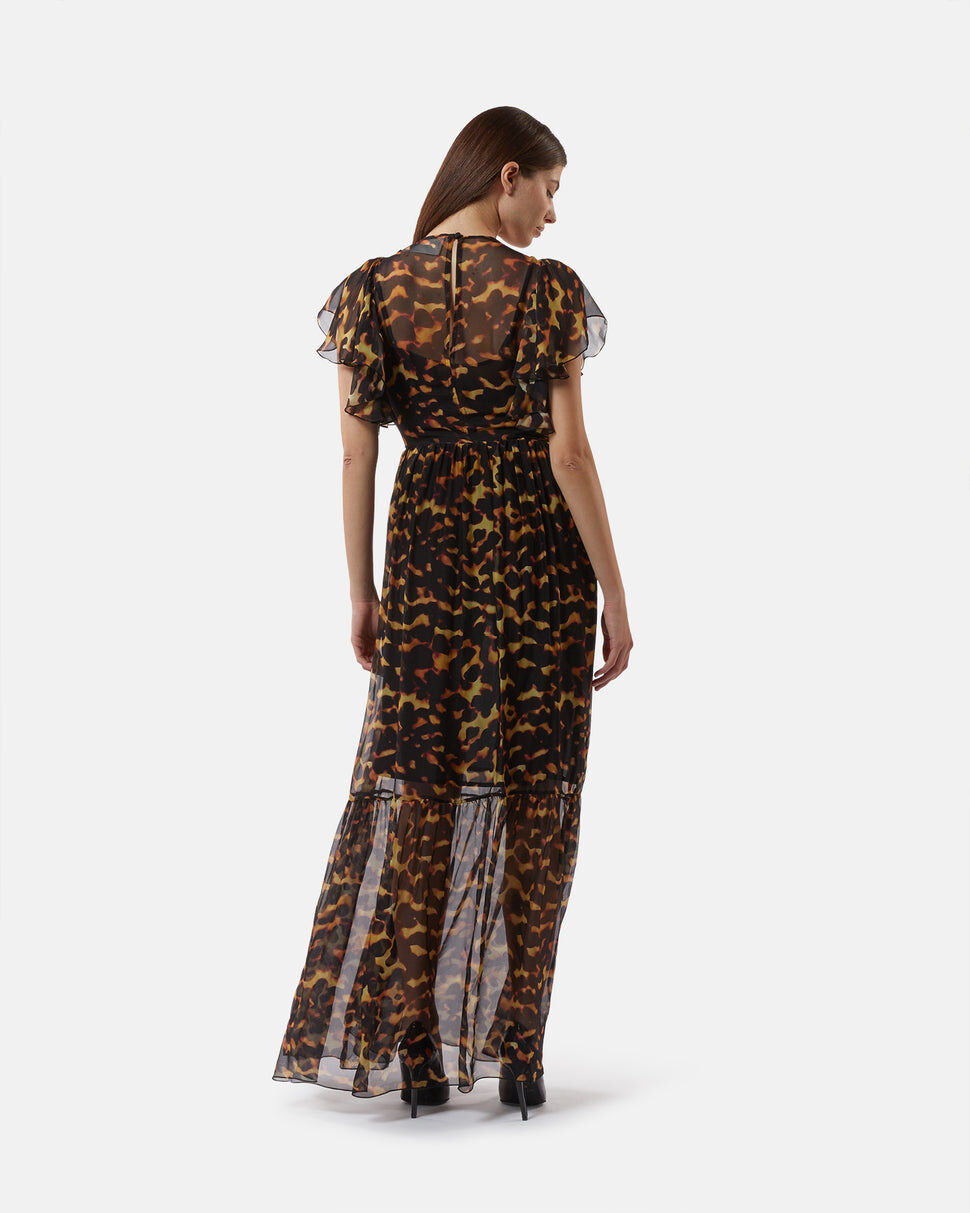 【Silvian Heach】性感豹紋長洋裝