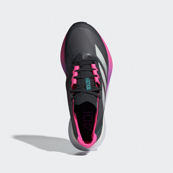 Adidas Adizero Boston 12 W JI4481 女 慢跑鞋 彈力 支撐 緩震 黑 桃紅