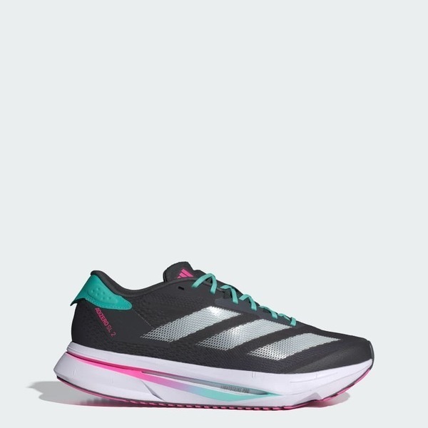 Adidas Adizero Sl2 W IH8197 女 慢跑鞋 彈力 支撐 緩震 黑 水藍 粉