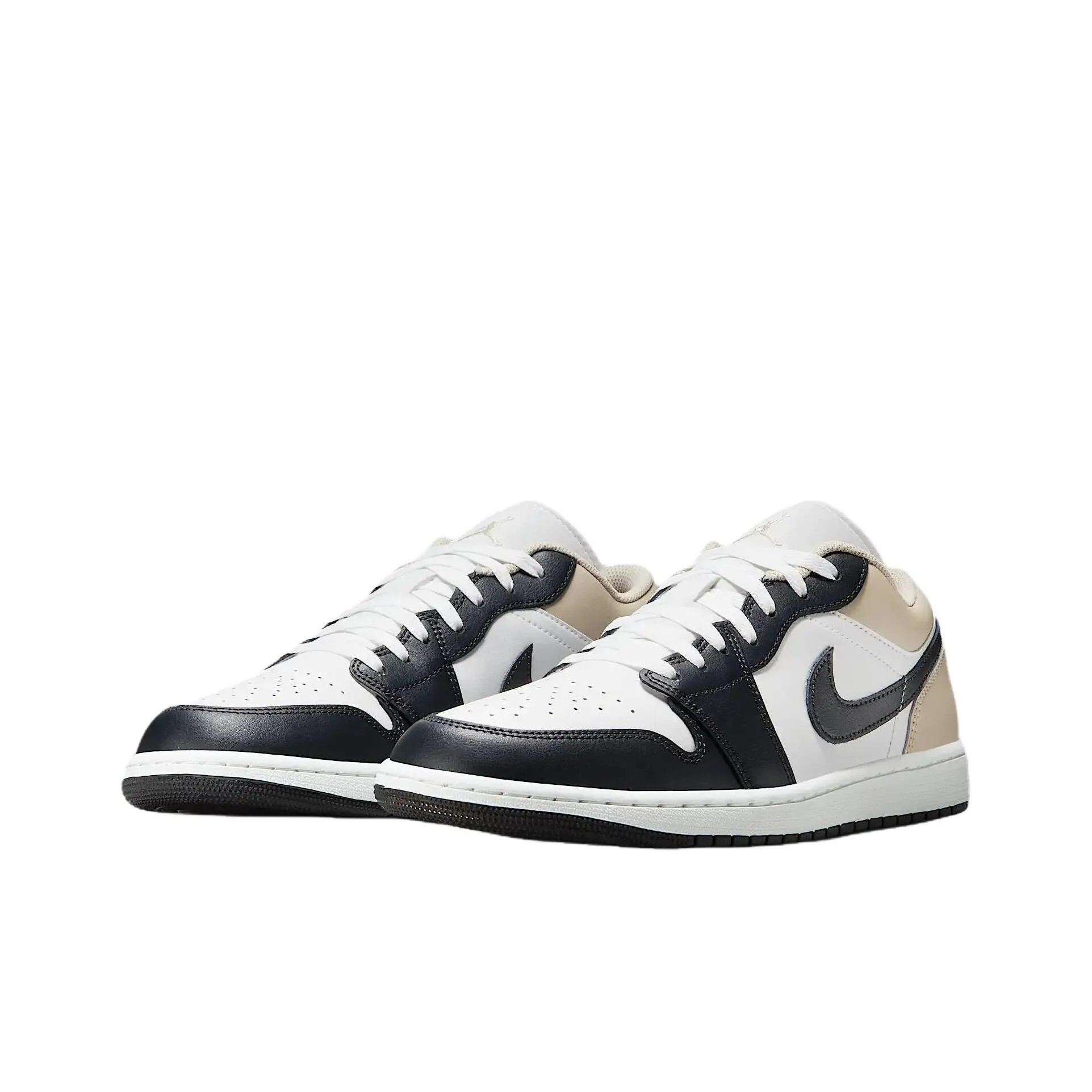 Nike Air Jordan 1 Low Summit White 奶油黑白 553558-153