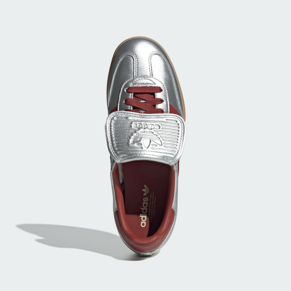 Adidas Samba Lt W JH5707 女 運動休閒鞋 德訓鞋 復古 舒適 銀 紅