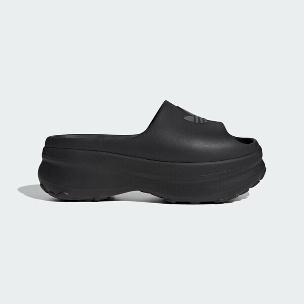 Adidas Adifom Stan Slide W JI2610 女 運動拖鞋 涼拖鞋 厚底 簡約 舒適 快乾 黑