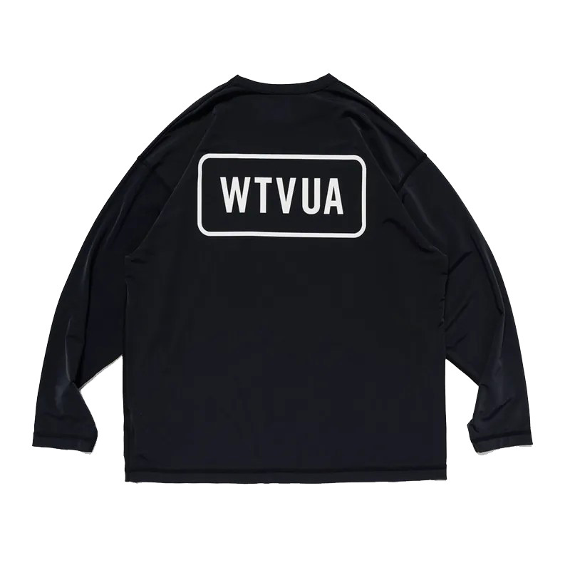 Wtaps Dcpn / Ls / Nlpl. Cordura Black 黑色 長袖Tee 251ATDT-CSM24