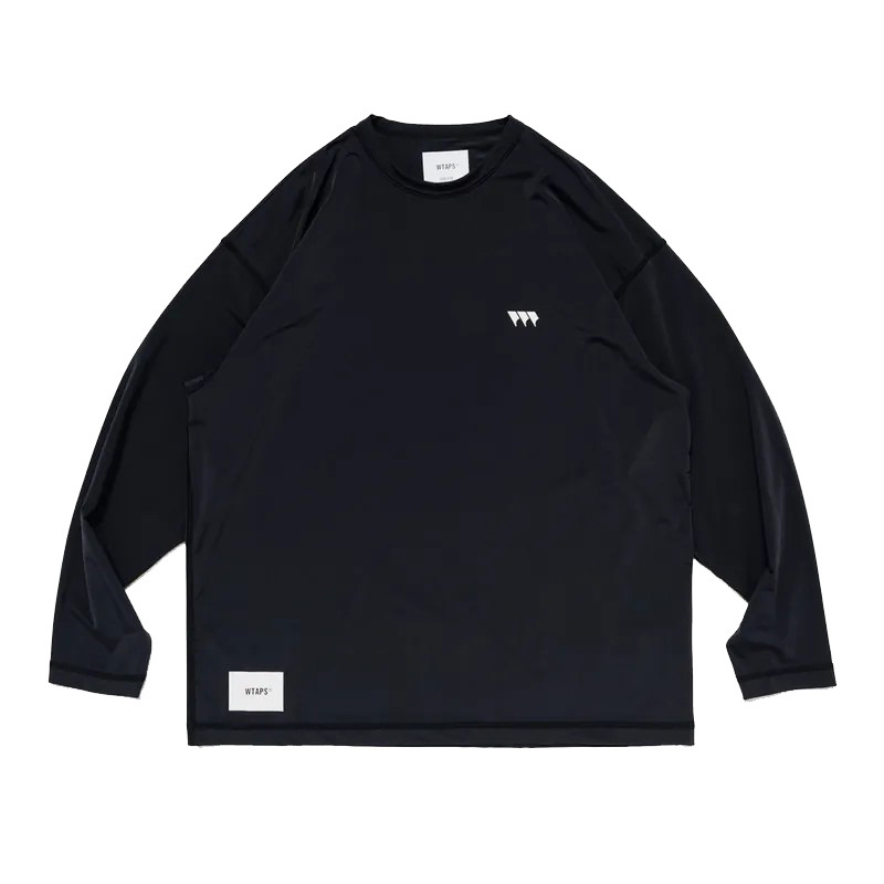 Wtaps Dcpn / Ls / Nlpl. Cordura Black 黑色 長袖Tee 251ATDT-CSM24