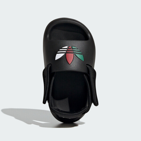 Adidas Adifom Adilette I JP5530 小童 運動休閒涼鞋 魔鬼氈 可拆式 舒適 黑