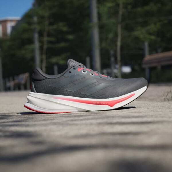 Adidas Supernova Rise 2 M JQ4737 男 慢跑鞋 彈力 支撐 緩震 灰黑 紅
