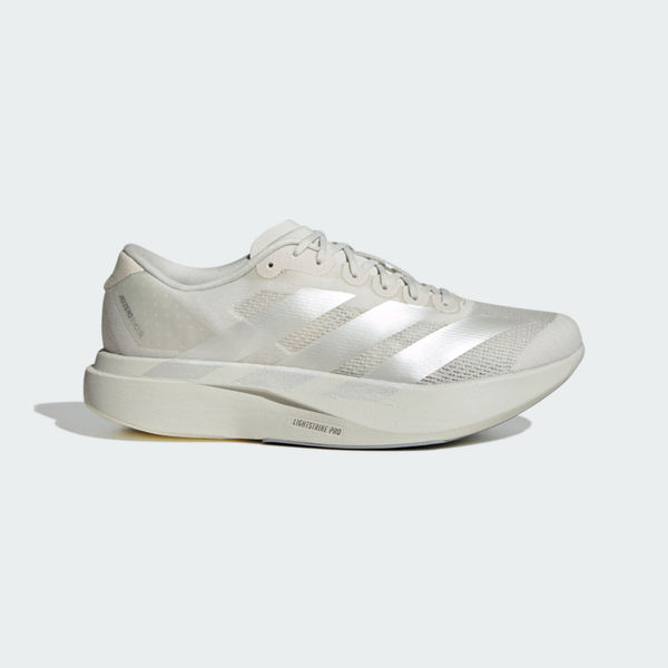 Adidas Adizero Evo Sl M JR3418 男女 慢跑鞋 彈力 支撐 緩震 米 灰