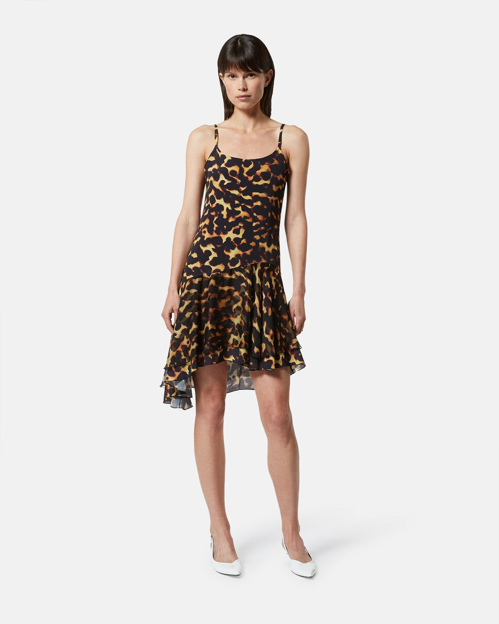 【Silvian Heach】性感豹紋細肩洋裝