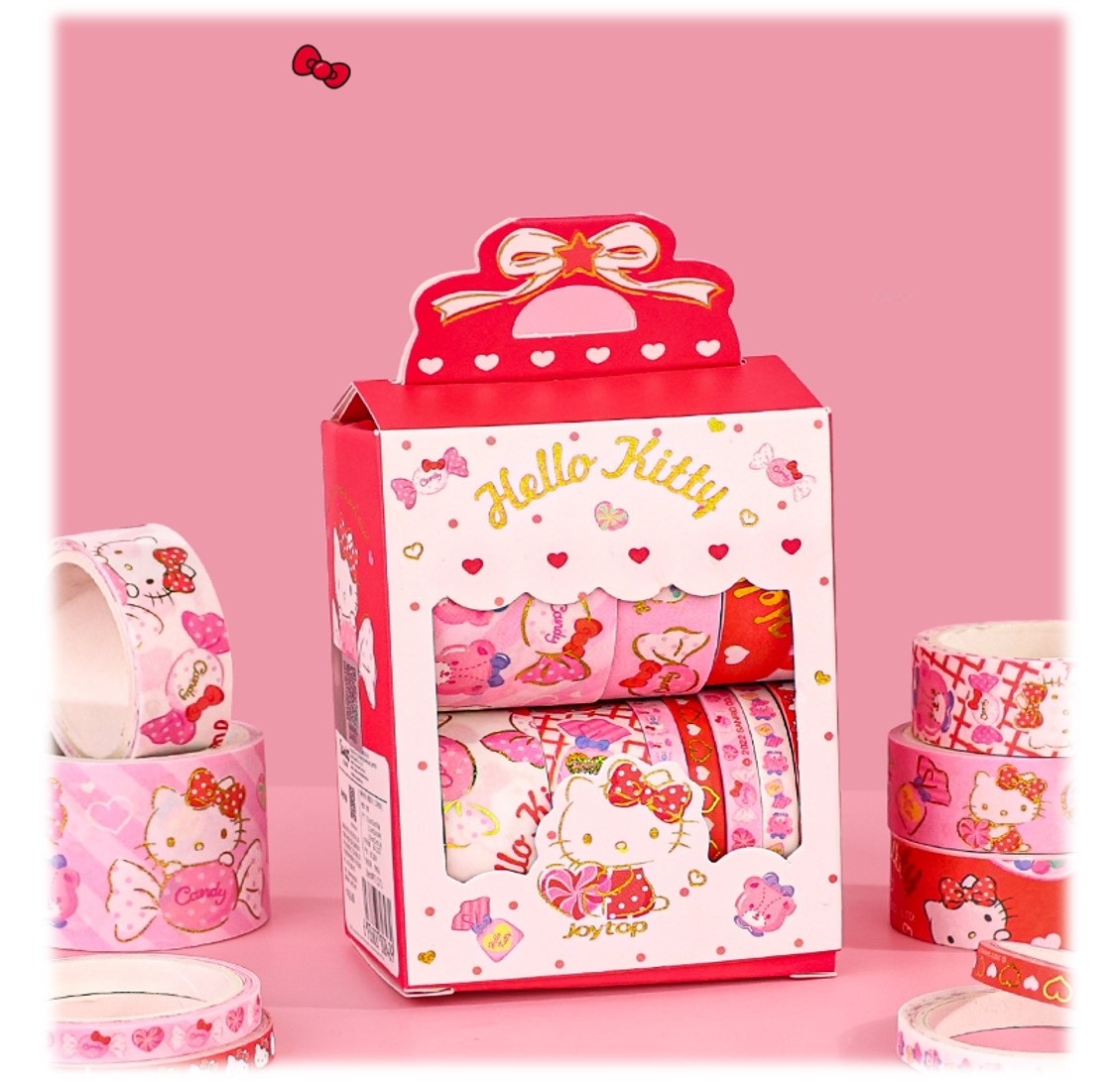 Hello Kitty - Sanrio |紙膠帶| 膠紙套裝