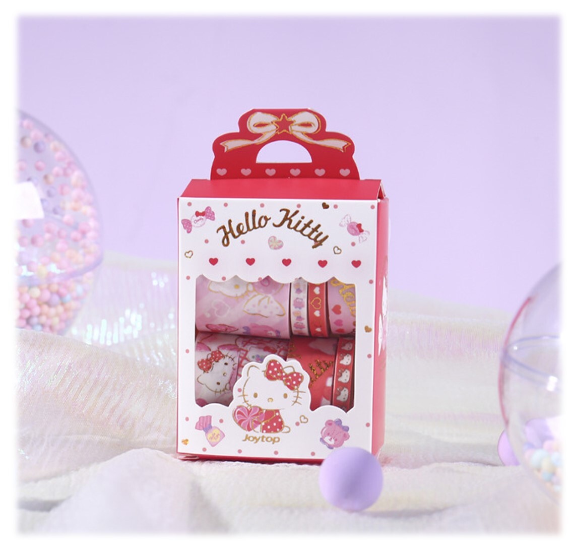 Hello Kitty - Sanrio |紙膠帶| 膠紙套裝