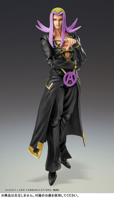 預訂11月    Medicos Entertainment 超可動雕像 JoJo的奇妙冒險 第5部  雷歐·阿帕基Ver.BLACK   Super Action Statue JoJo's Bizarre Adventure Part.V Leone Abbacchio Ver.BLACK Pre-order