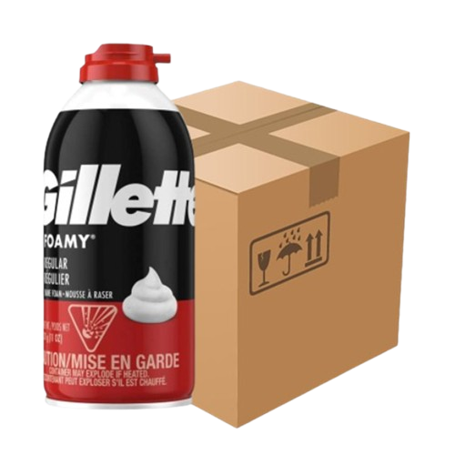 吉列鬚膏原箱（11oz x 12支）