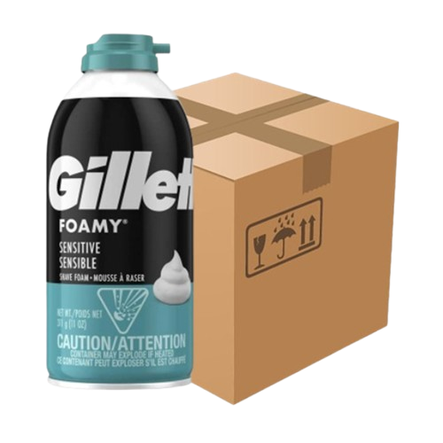 吉列鬚膏原箱（11oz x 12支）