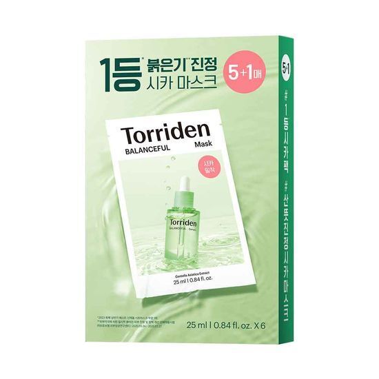 [31/05 - 30/06] Torriden Balanceful Mask [5+1PCS] [Olive Young Planning Set]