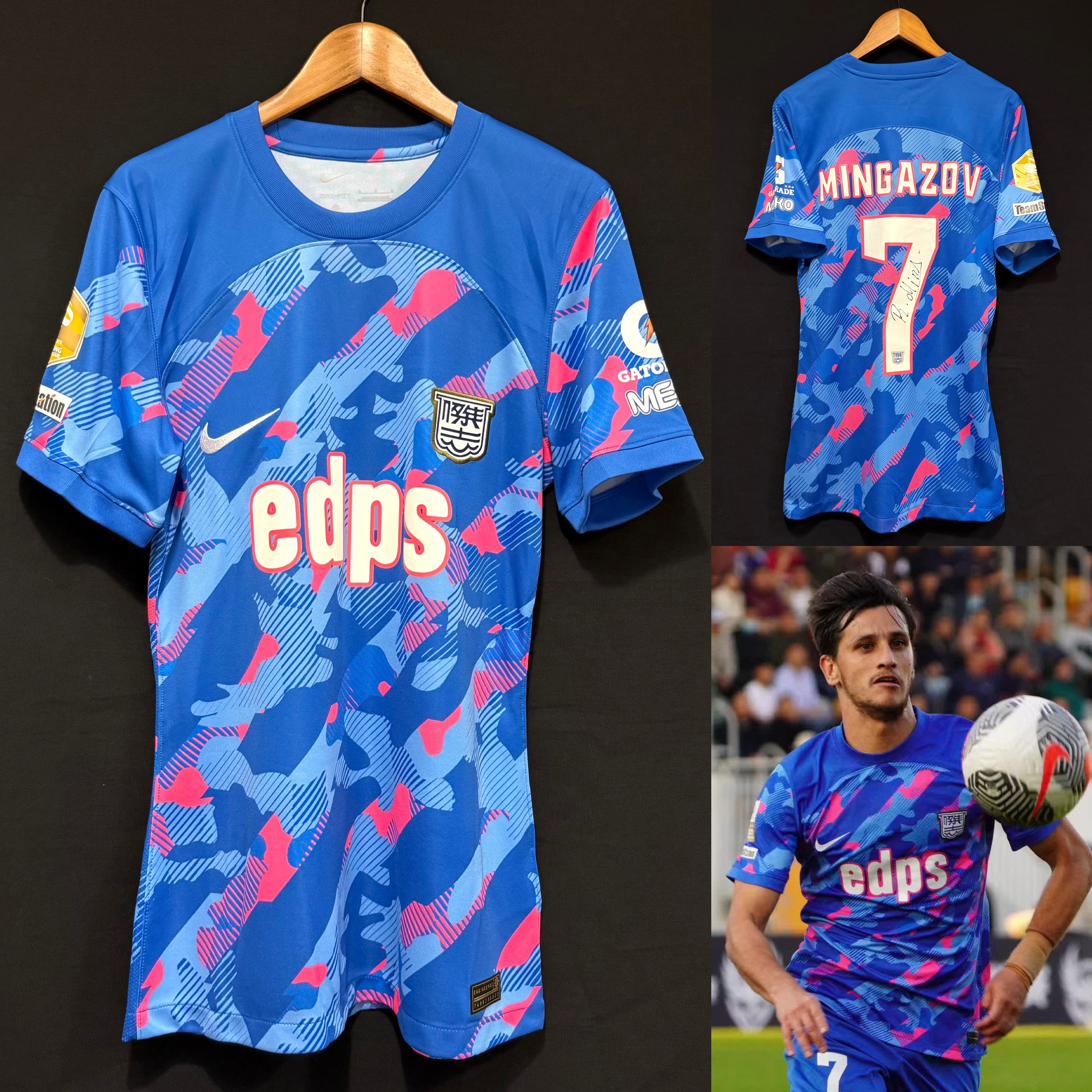 (親筆簽名) 傑志 2023-2024 Nike 主場球衣 #7 MINGAZOV