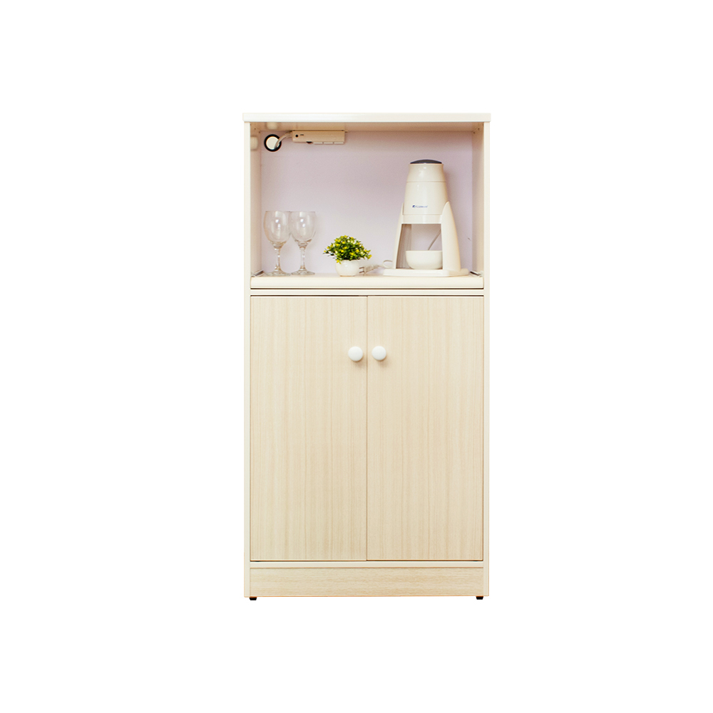 南亞塑鋼-2.2尺二門塑鋼電器櫃/收納餐櫃