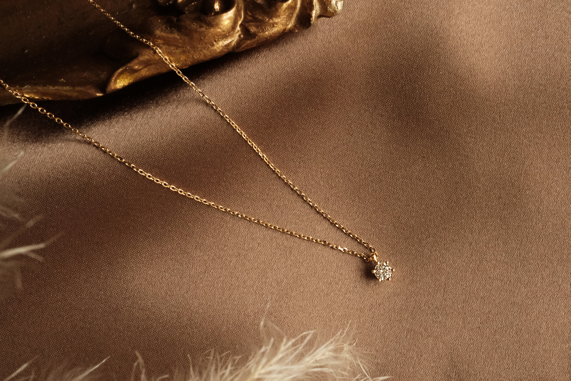 18K 光的圓舞曲項鍊