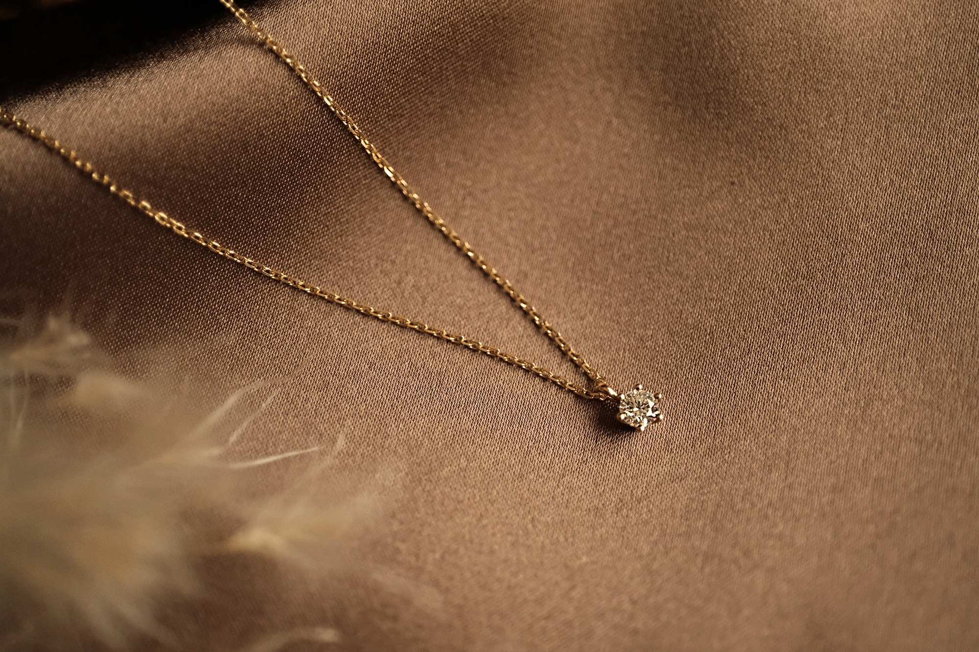 18K 光的圓舞曲項鍊