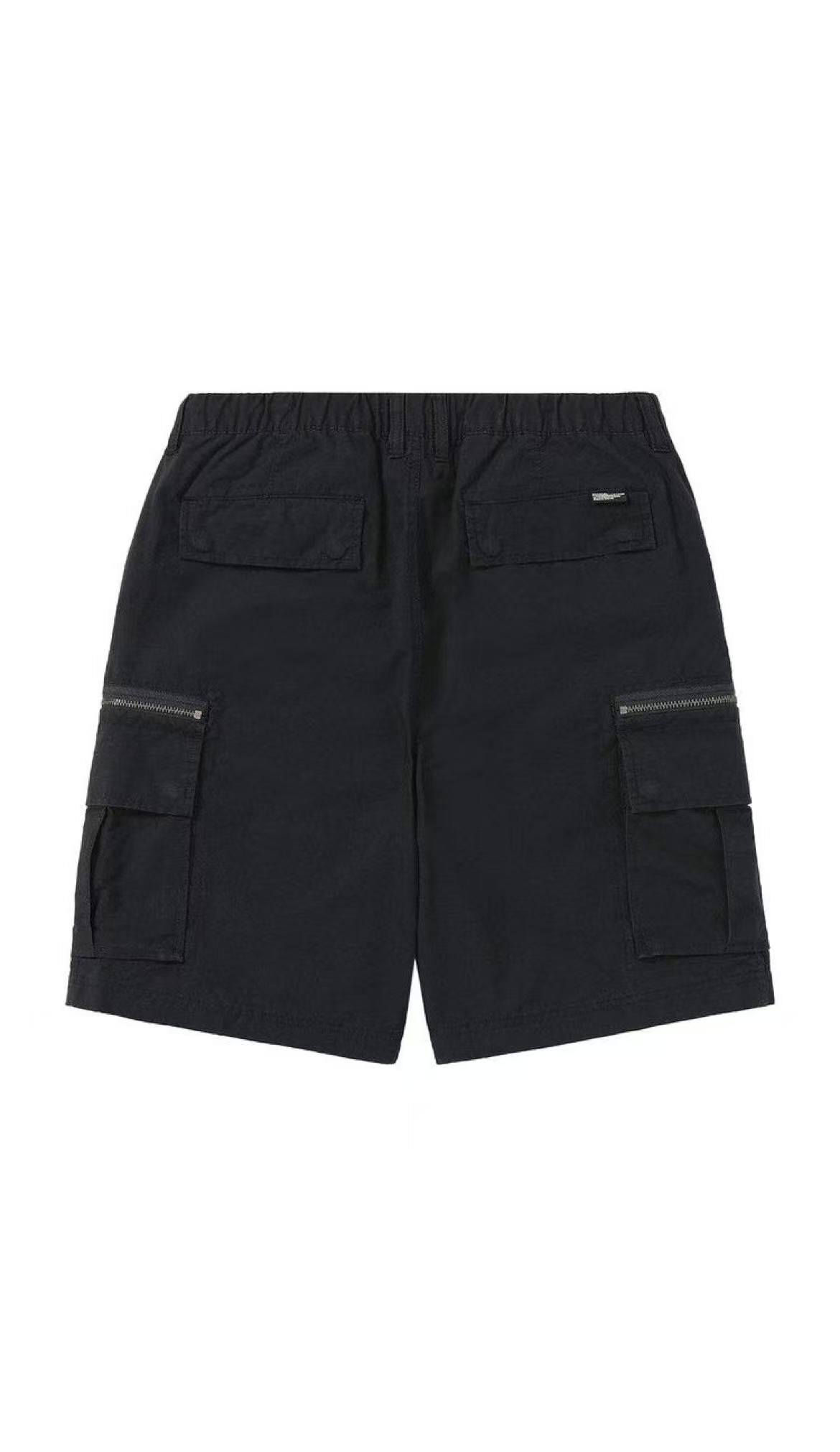 THISISNEVERTHAT ZIP CARGO SHORT TN241WSORS01 BLACK