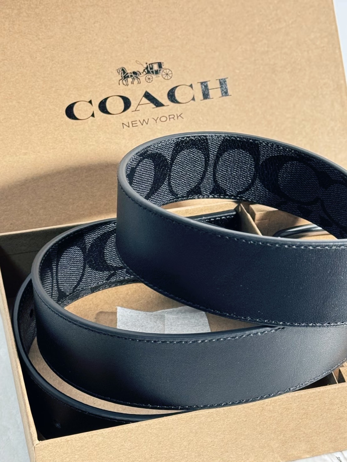 <送禮自用兩相宜🎁> COACH 雙頭 皮帶