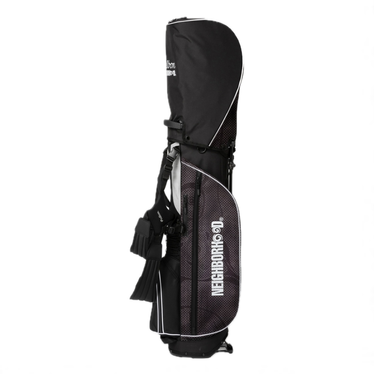 -(C6)-NEIGHBORHOOD NH X MALBON GOLF . PERFORMANCE GOLF BAG 聯名 高爾夫球袋  -2515654N-CG01