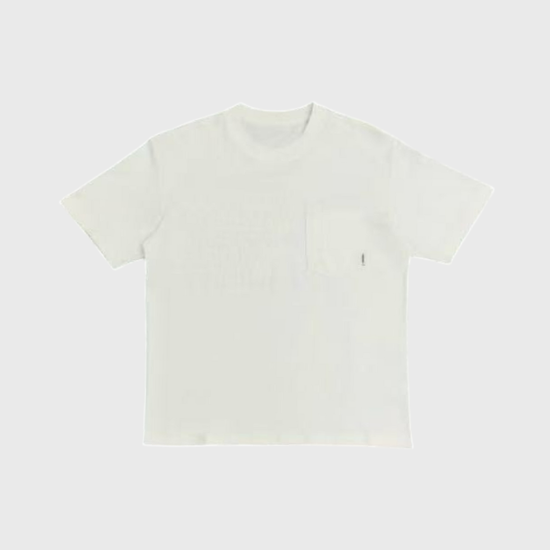 立體字母刺繡口袋T