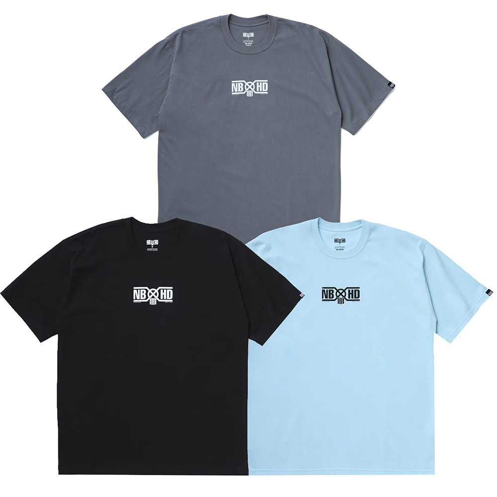 Bounty Hunter x Neighborhood Tee SS-3 灰 / 黑 / 藍 聯名 LOGO 短袖T 251PCBHN-ST03
