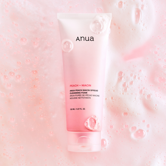 [31/05 - 31/07] Anua Peach Niacin Spread Cleansing Foam 150ml