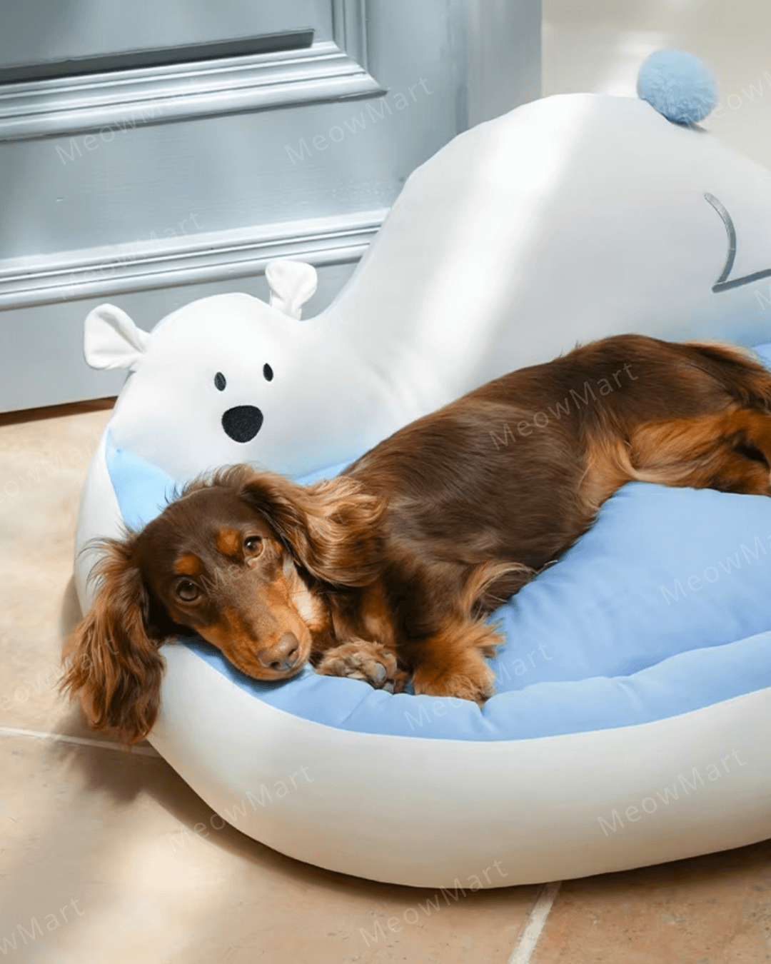 冰川北極熊寒冰床貓窩