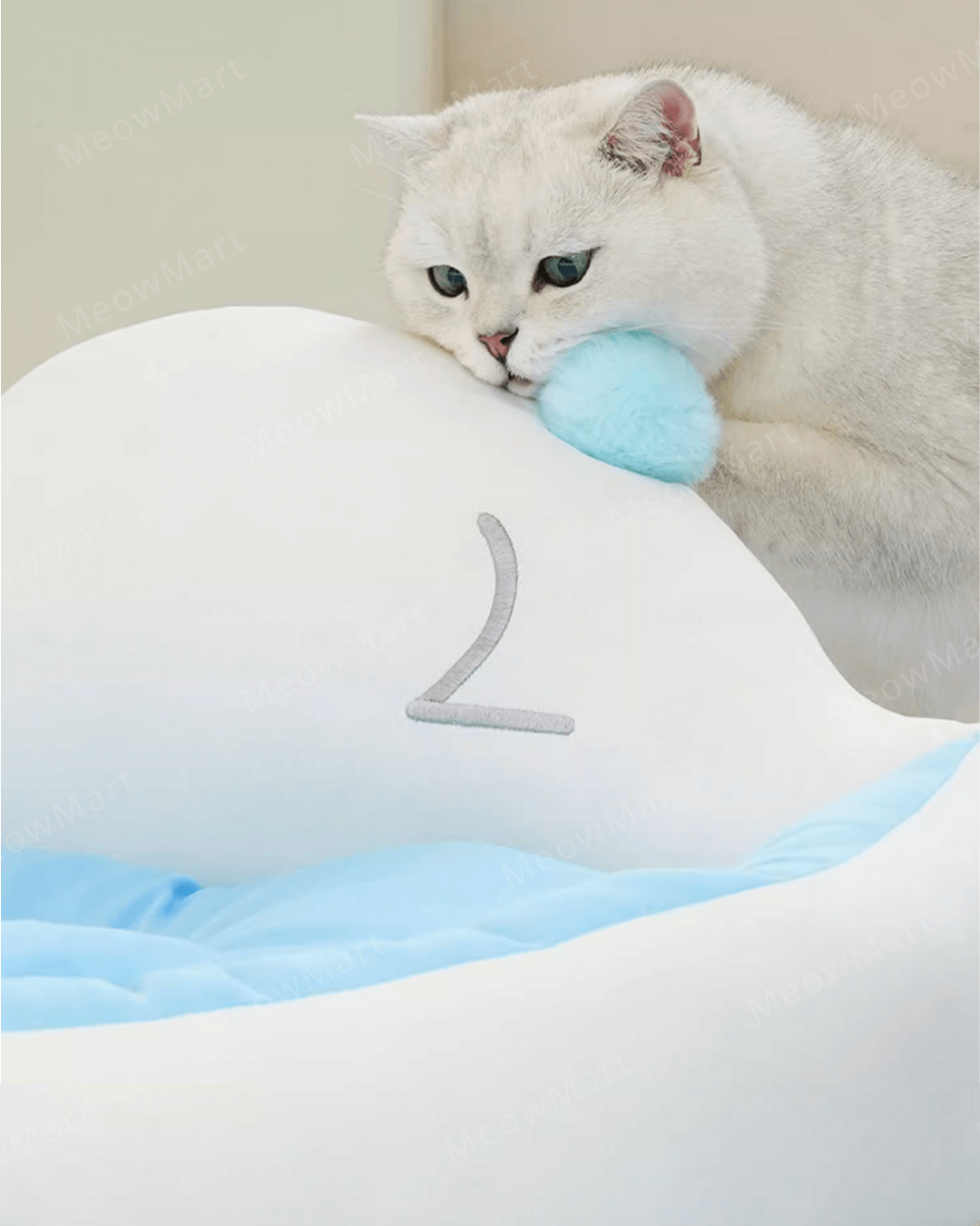 冰川北極熊寒冰床貓窩