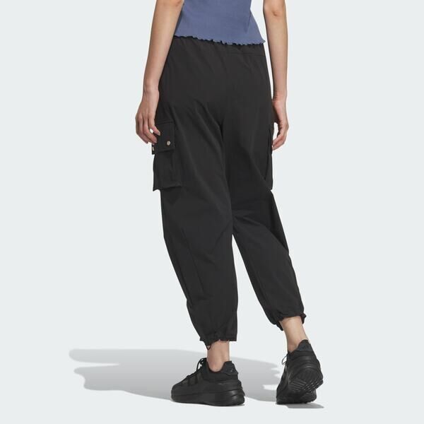 Adidas Lux Ad Cargo Pt JL5099 女 長褲 運動長褲 休閒長褲 工裝 黑 亞版