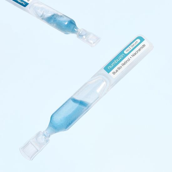 Numbuzin No.3+ Blue Bio-Retinol Pore Refining Serum 10ml (1ml x 10ea)