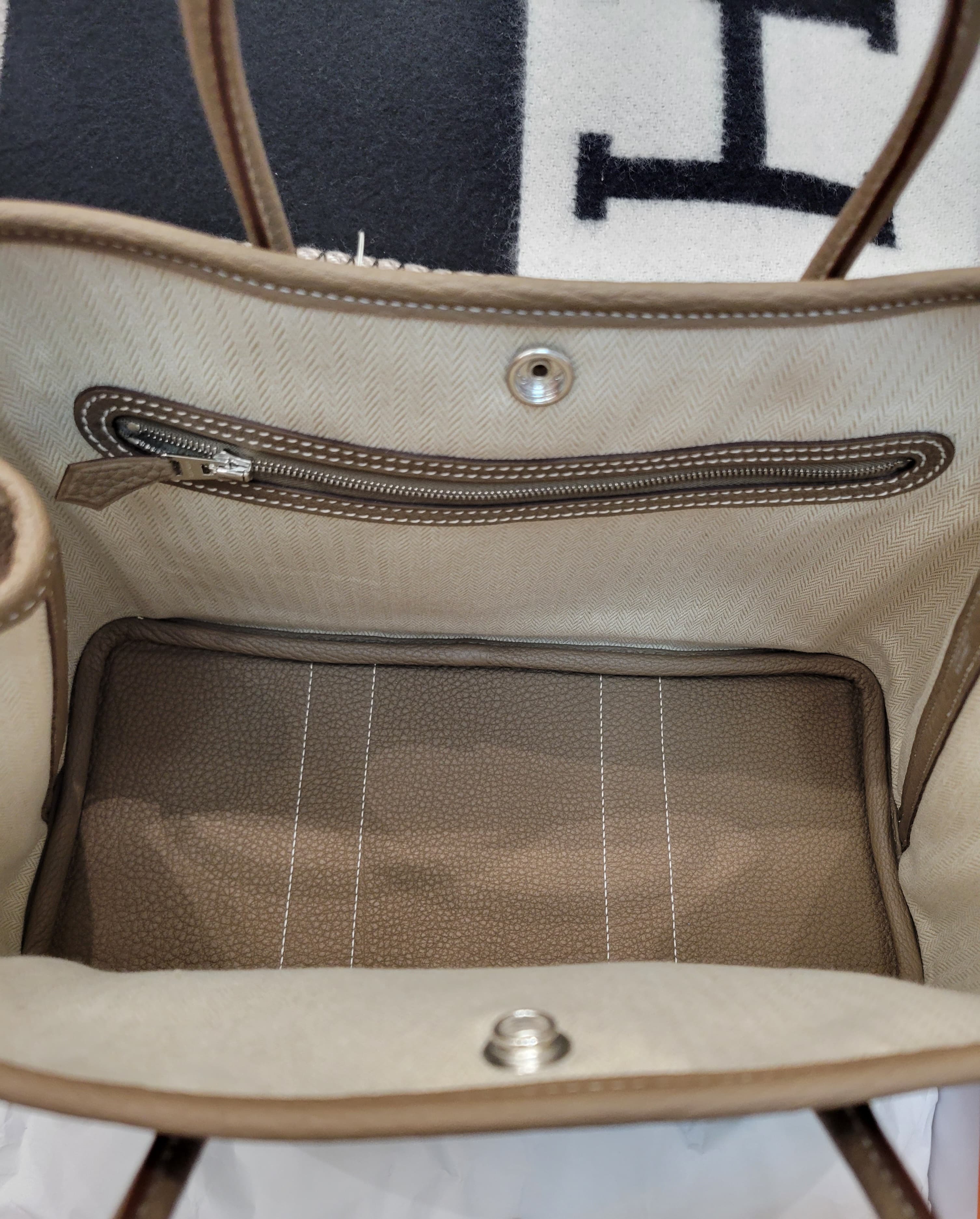 HERMES Garden Party 30 etoupe CK 大象灰