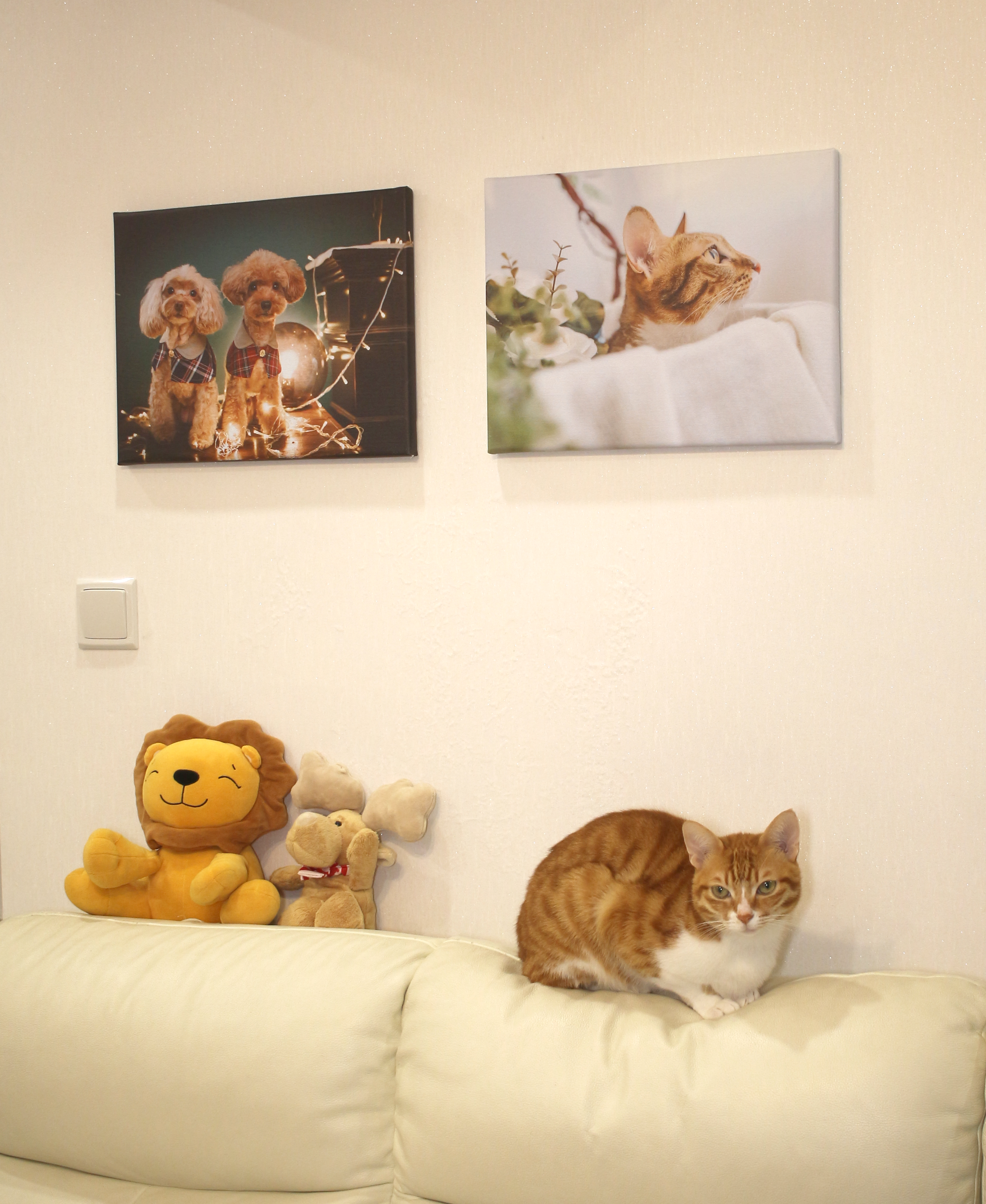 訂造油畫連木框組合 (無框畫)