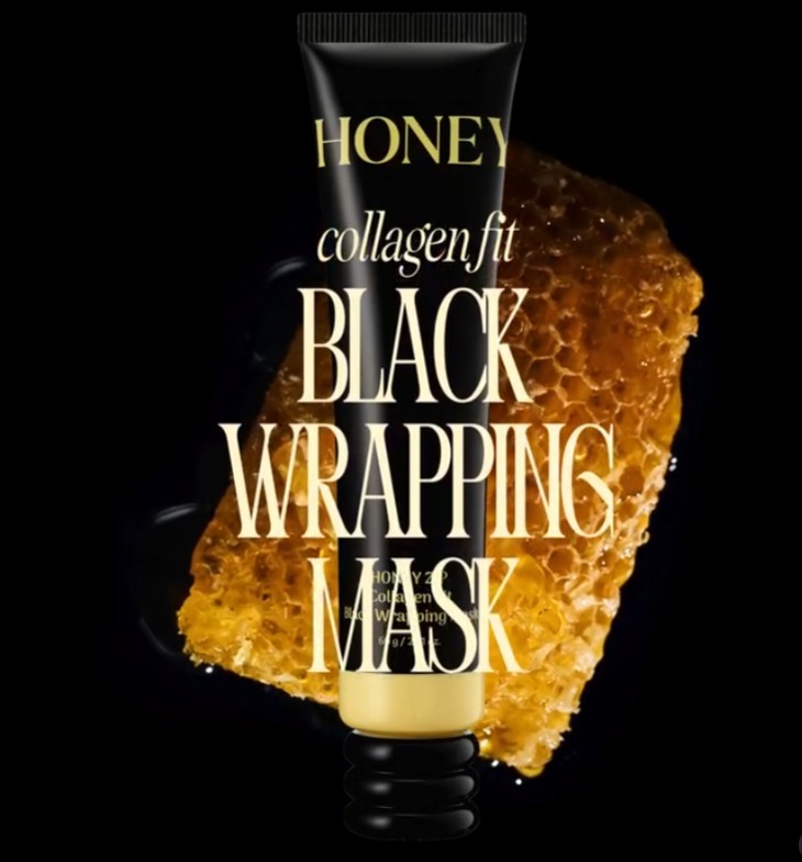 (3092)Honey Zip 蜂蜜黑金奶皮撕拉面膜 60g