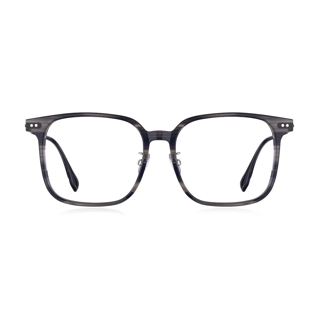 時尚完美修飾臉型大方框眼鏡-三色可選